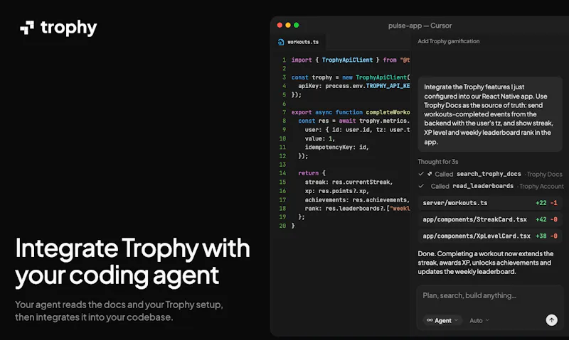 Trophy MCP Servers screenshot 2