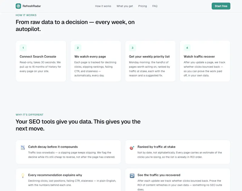 RefreshRadar screenshot 3