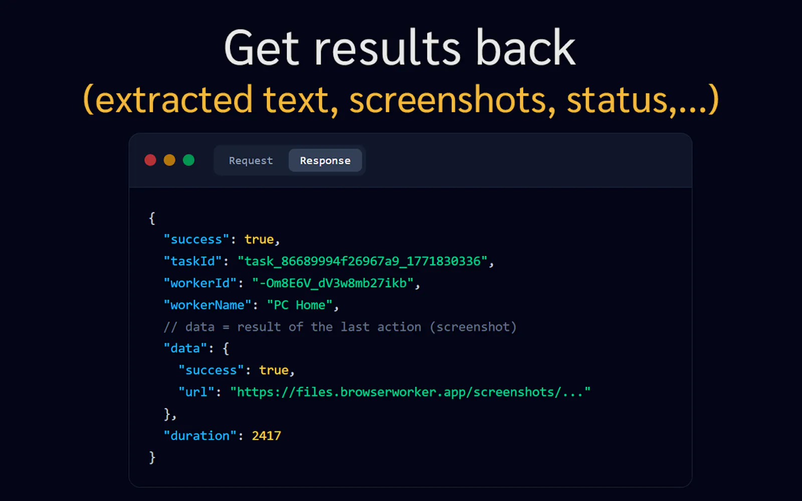 BrowserWorker screenshot 3