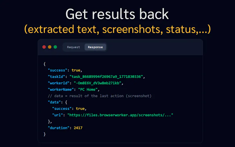 BrowserWorker screenshot 3