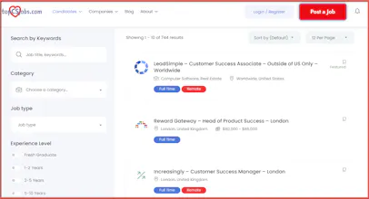 Top Customer Success Jobs gallery image