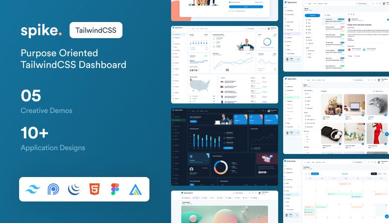 Tailwind Dashboard Templates & Themes media 5