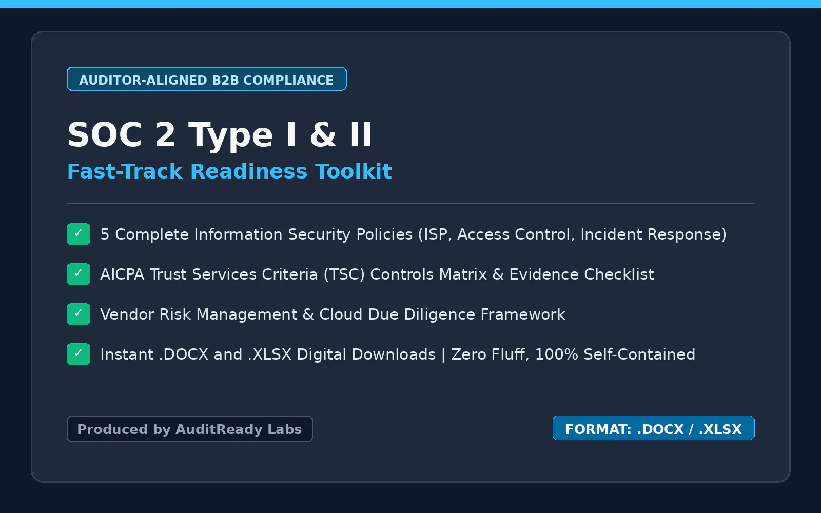 SOC 2 Fast-Track Readiness Toolkit gallery image