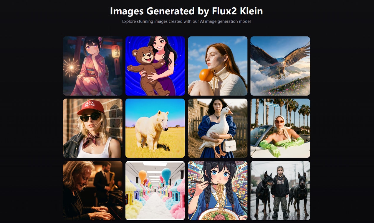 Flux Klein - Screenshot 2 showing product features and functionality