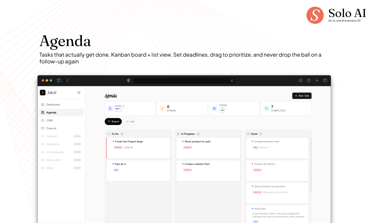 SoloAI – AI Business OS for Founders gallery image