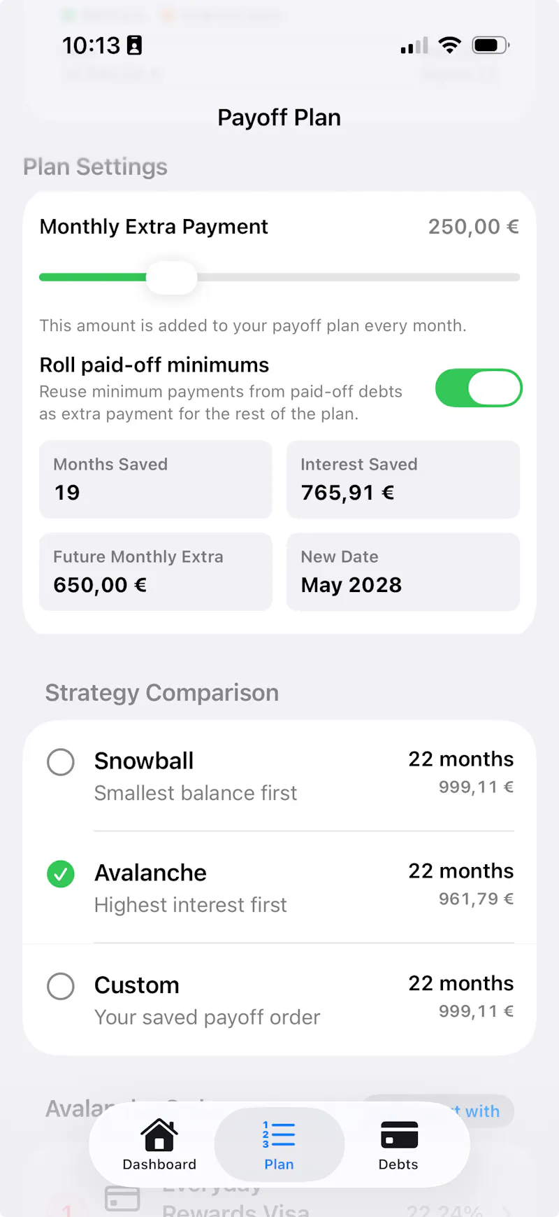 Debt Crush screenshot 2