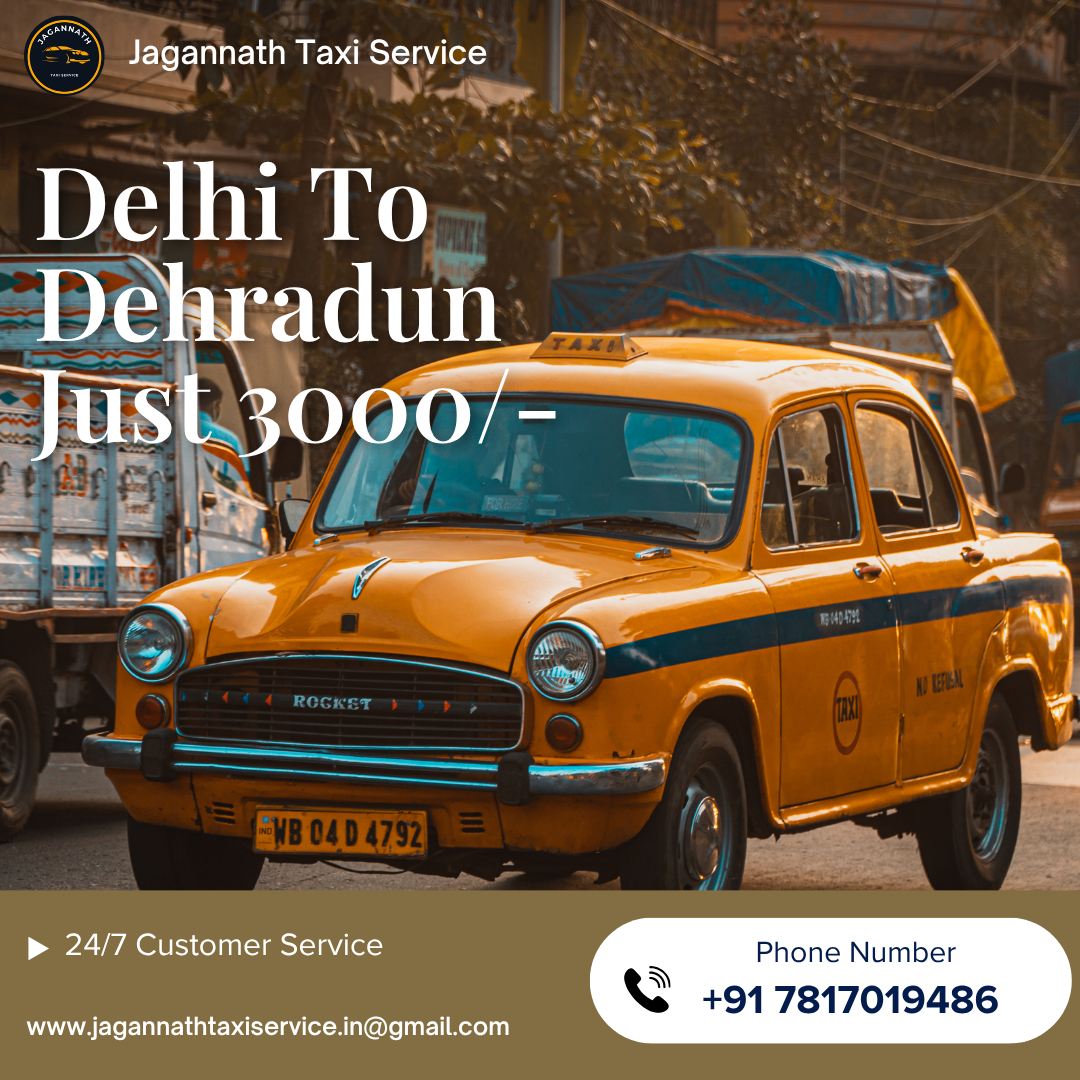 Taxi service in dehradun