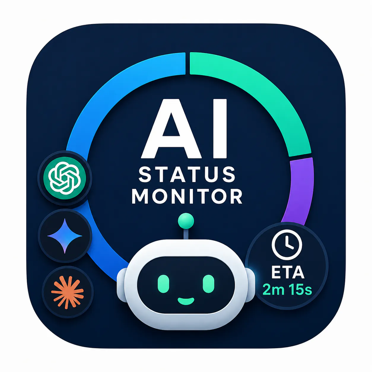 AI Status Monitor logo