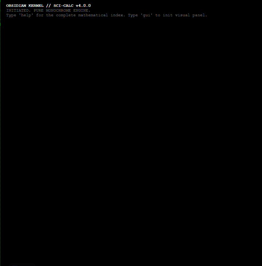 OBSIDIAN CLI CALCULATOR gallery image