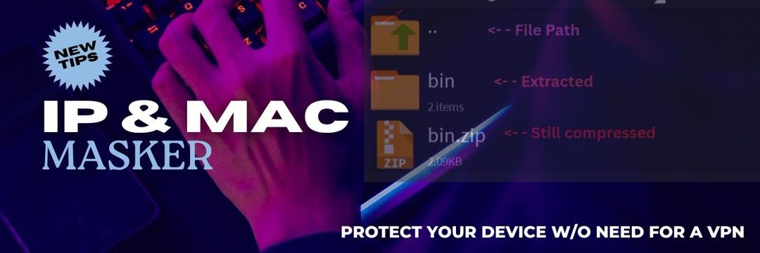وسائط binquasin - عنوان IP/MAC الخاص بك متنكرا في أنه مضيف محلي من قبل قناع IP. 1