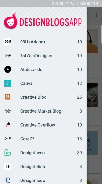 Design Blogs App gallery image