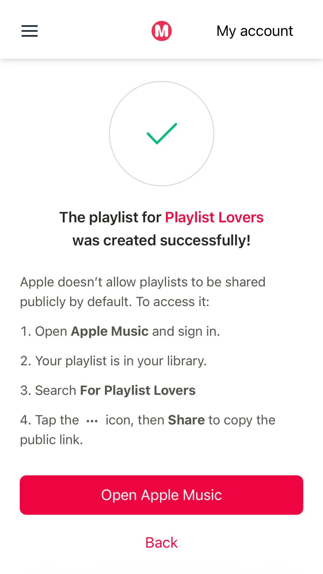 Say it with a playlist gallery image