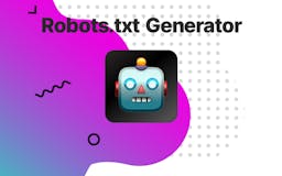 Robots.txt Generator media 1