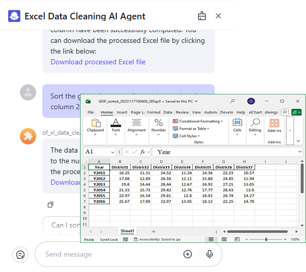 Excel AI Tools 4 In 1 gallery image