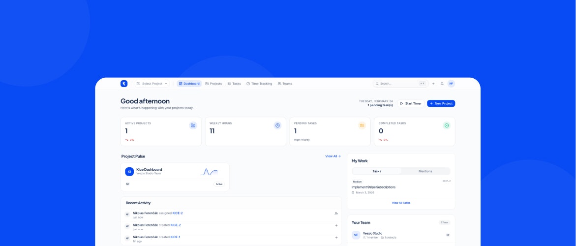 Kice.app - Main product screenshot demonstrating key features and user interface