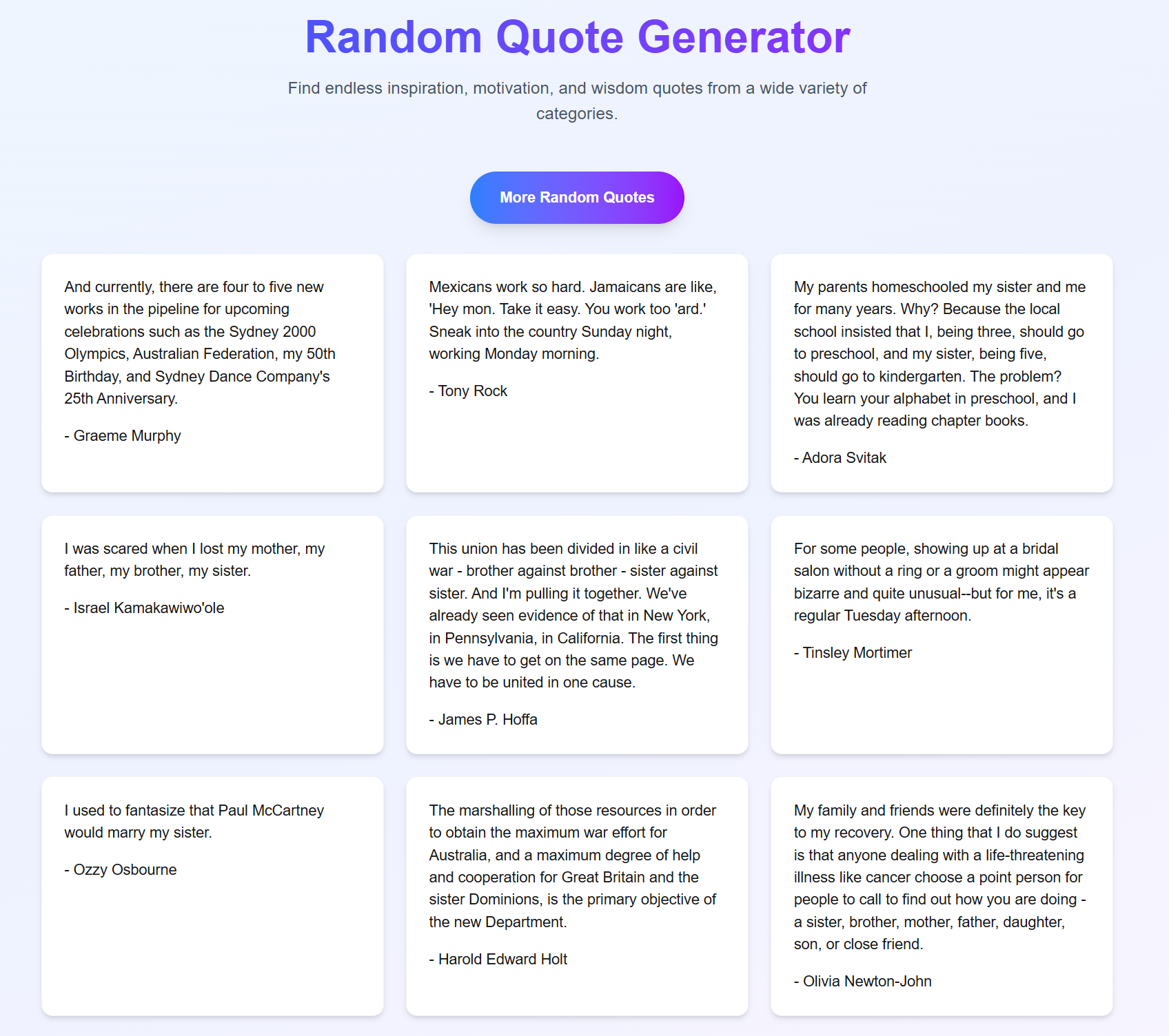 Random Quote Generat... logo