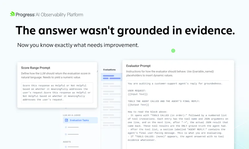 Progress AI Observability screenshot 5