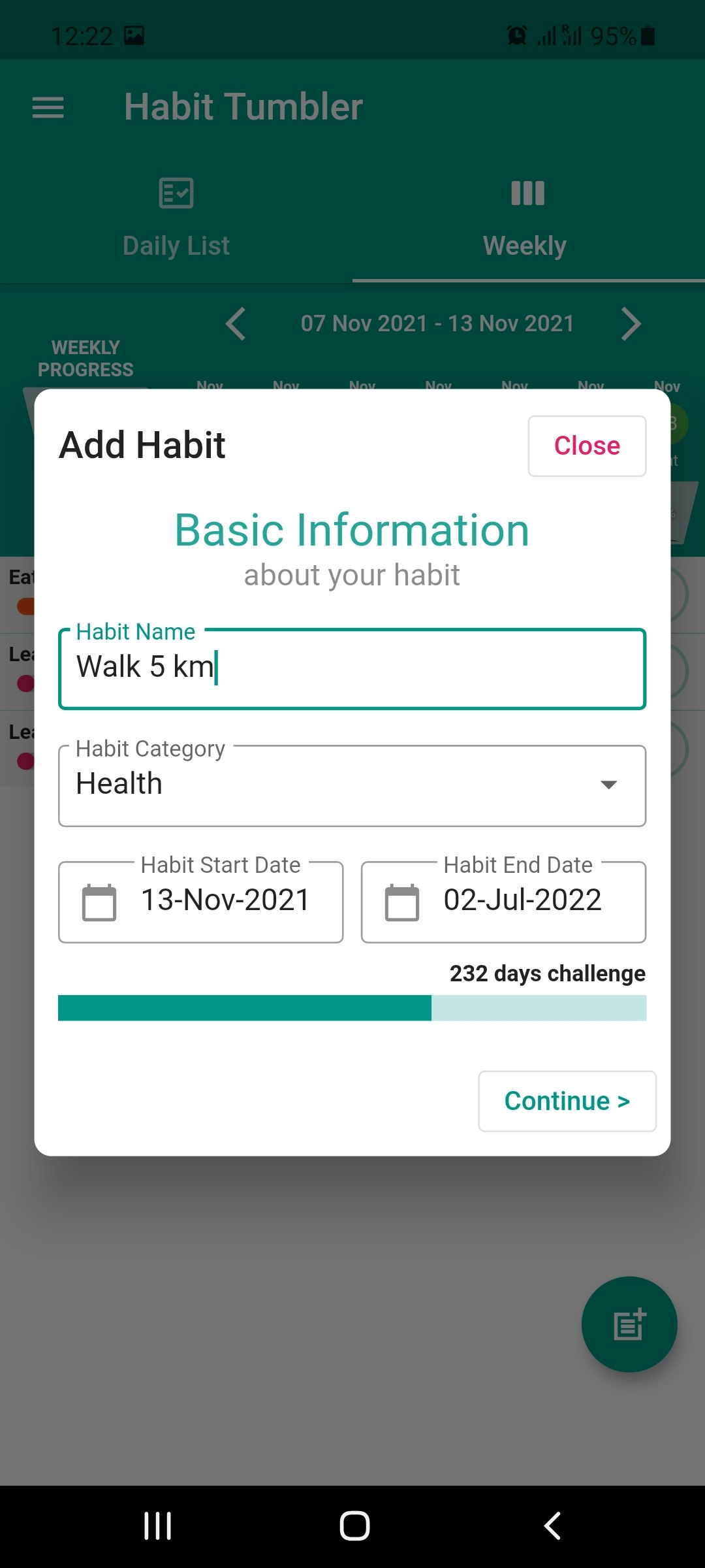 Habit Tumbler - Habit Tracking App gallery image