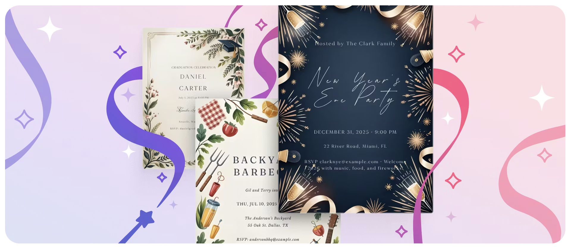 AI Invitation Generator gallery image