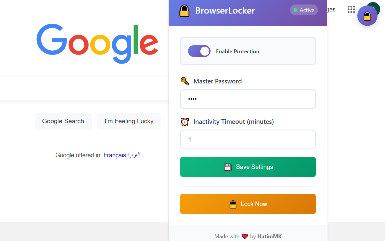 BrowserLocker - Sperren Sie Ihren Browser wie ein Gewölbe.Ein Klick, Gesamtsteuerung. Medien 3