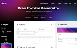 Free Invoice Generator media 2