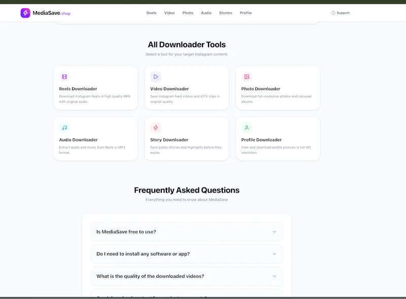 MediaSave screenshot 2