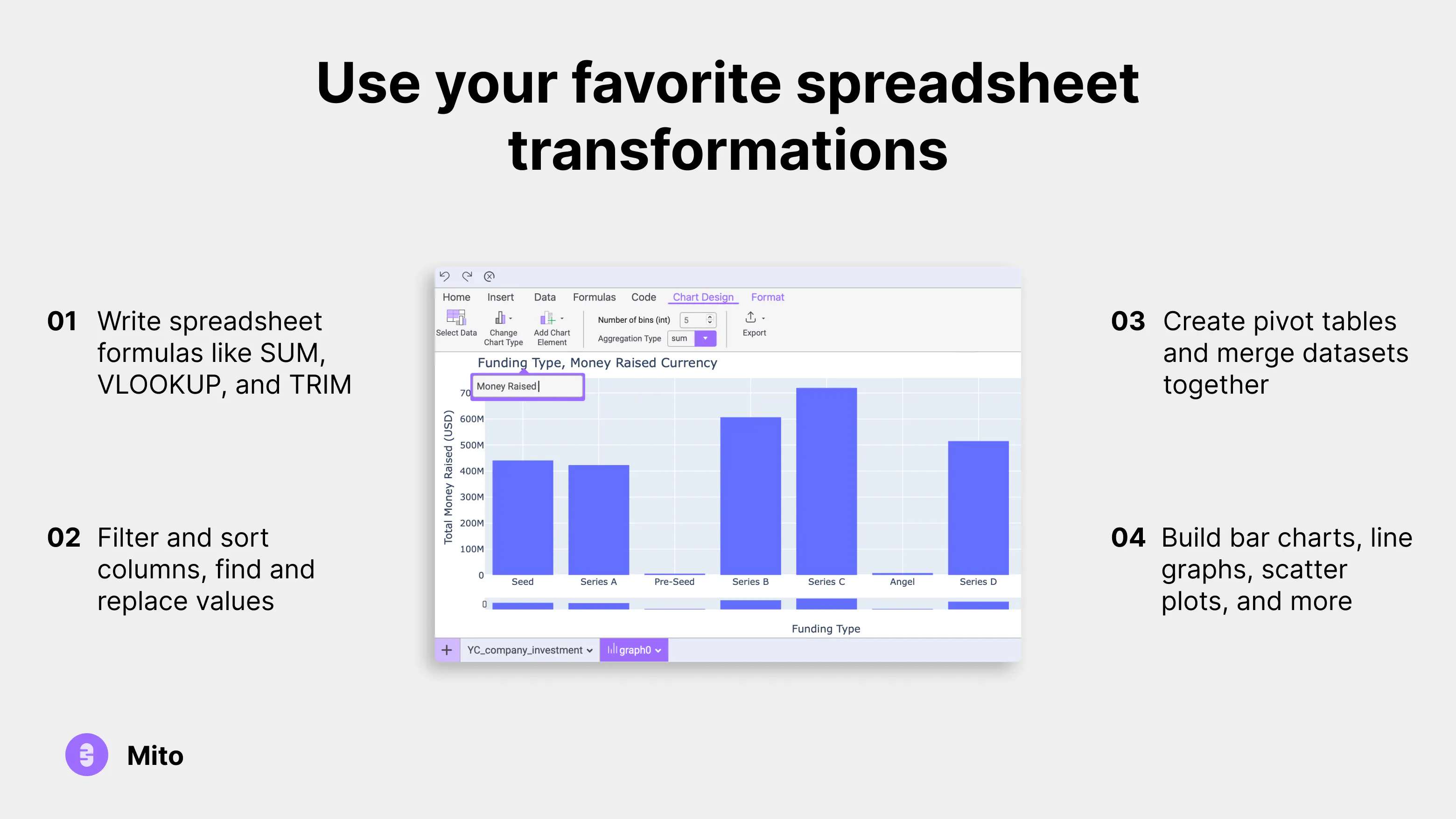 Mito: Edit a Spreadsheet to generate Python Code | Product Hunt