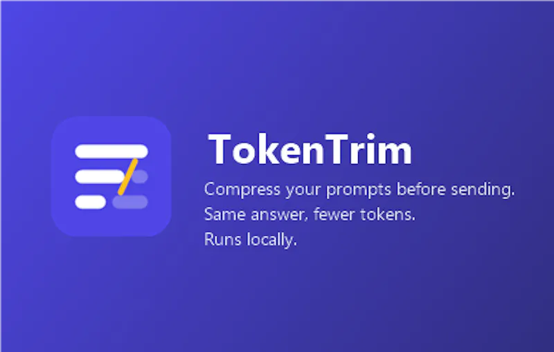 TokenTrim screenshot 1