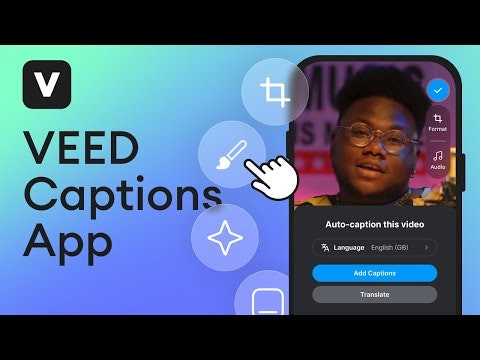 startuptile VEED Captions App-The simplest way to create engaging short-form videos.