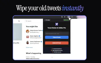 Tweet Deleter & Unliker Pro gallery image