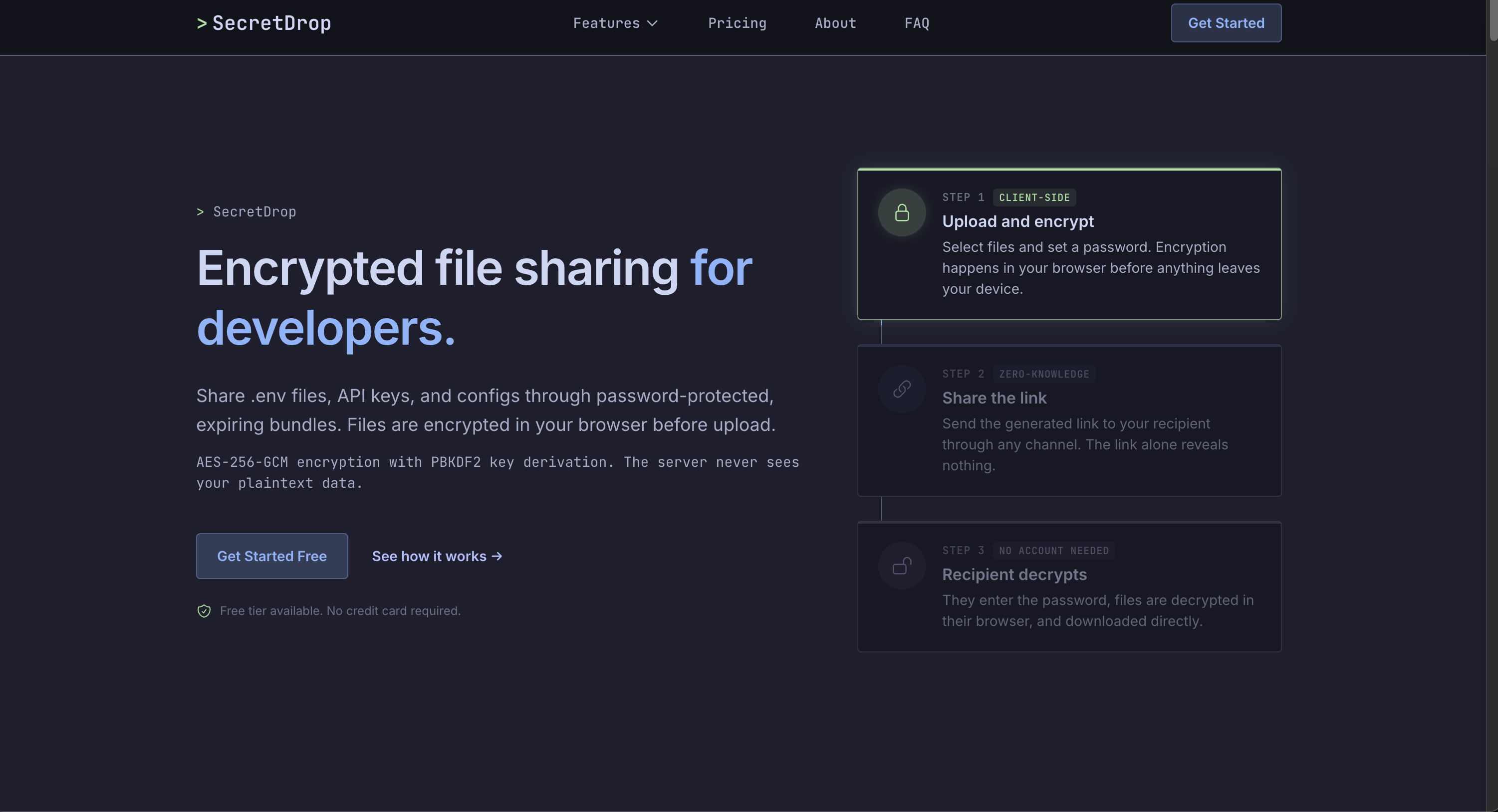 SecretDrop gallery image