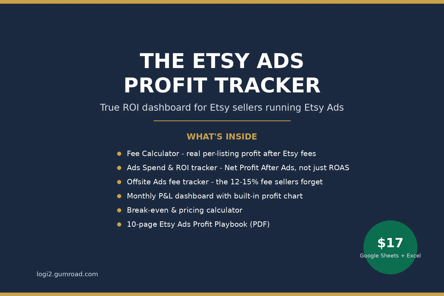Etsy Ads Profit Tracker