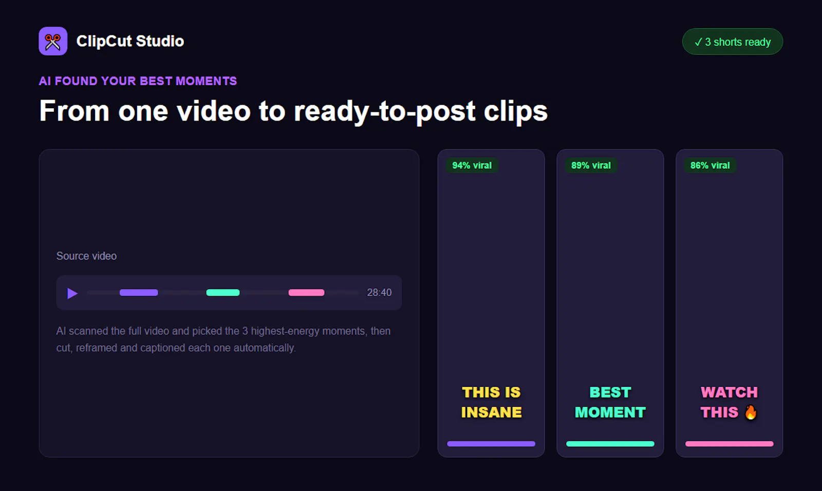 ClipCut Studio screenshot 1