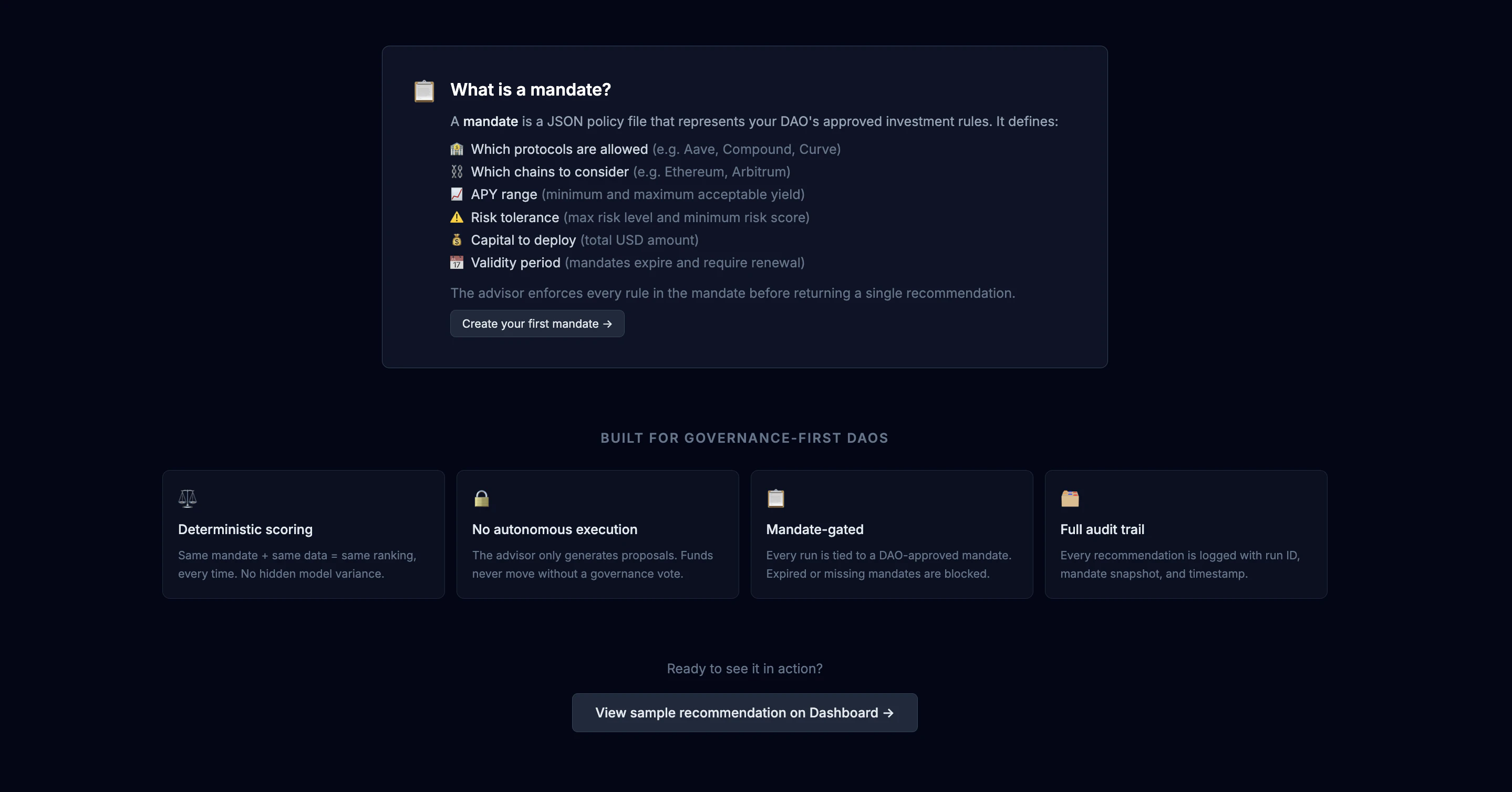 RDA — Robo DeFi Advisor screenshot 2