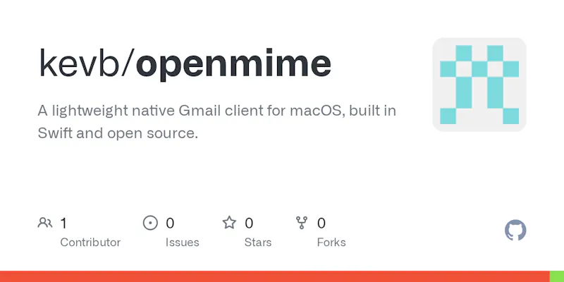 OpenMime screenshot 1