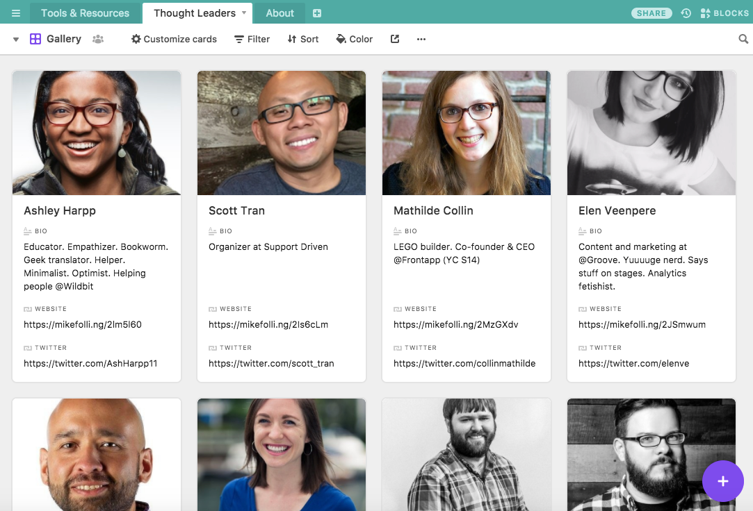 Support List gallery image