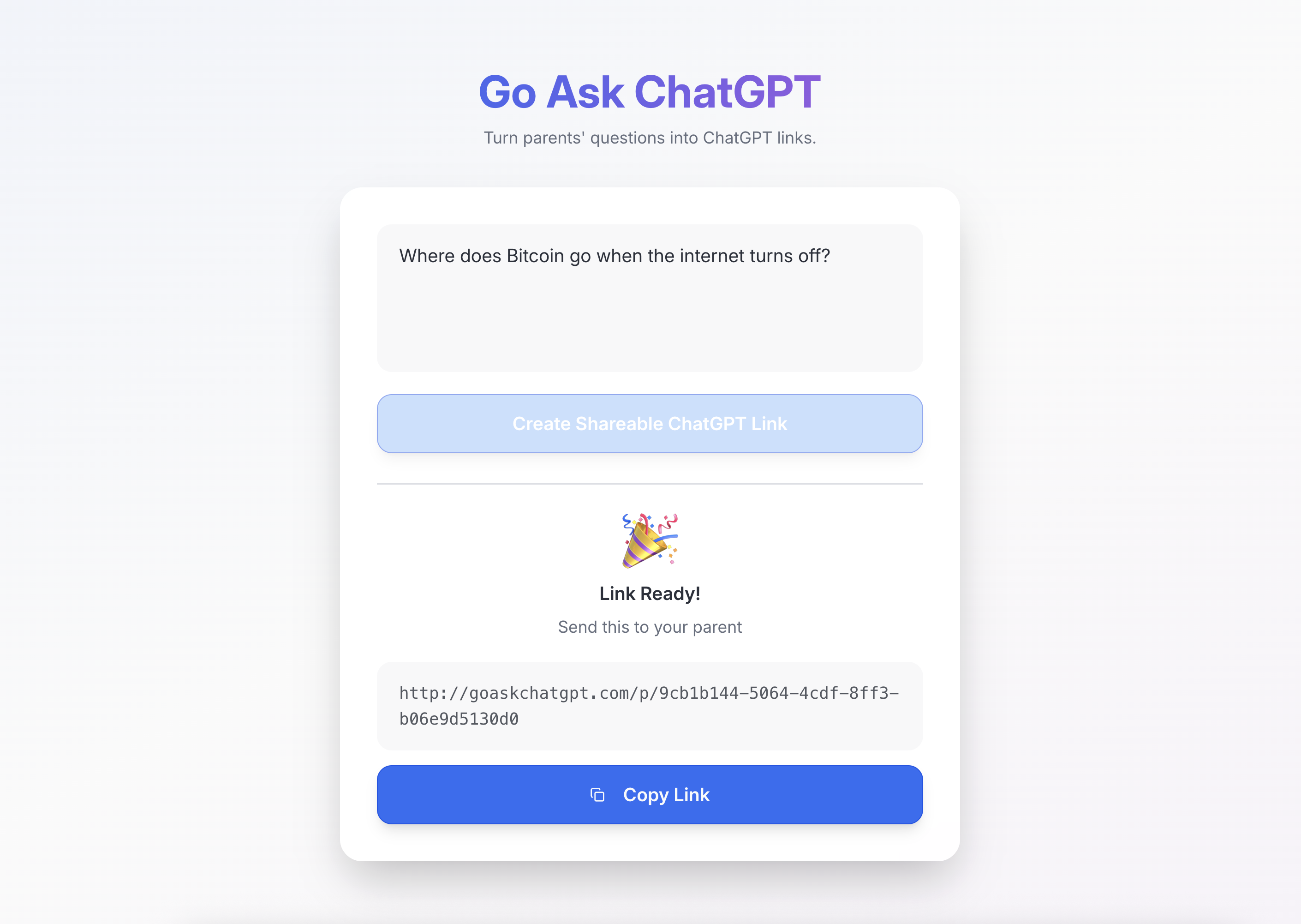 Go Ask ChatGPT gallery image