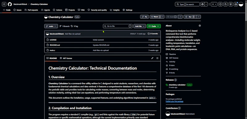  Chemistry-Calculator screenshot 2