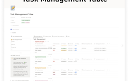 Notion Task Management Table media 2