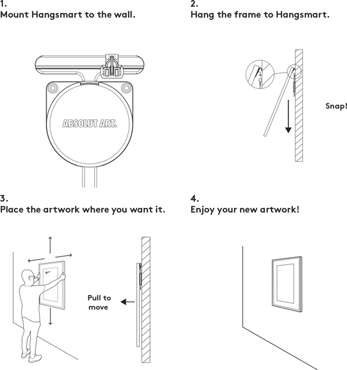 Absolut Hangsmart gallery image