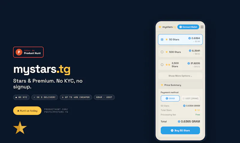Buy Telegram Stars - Up to 40% Cheaper screenshot 2