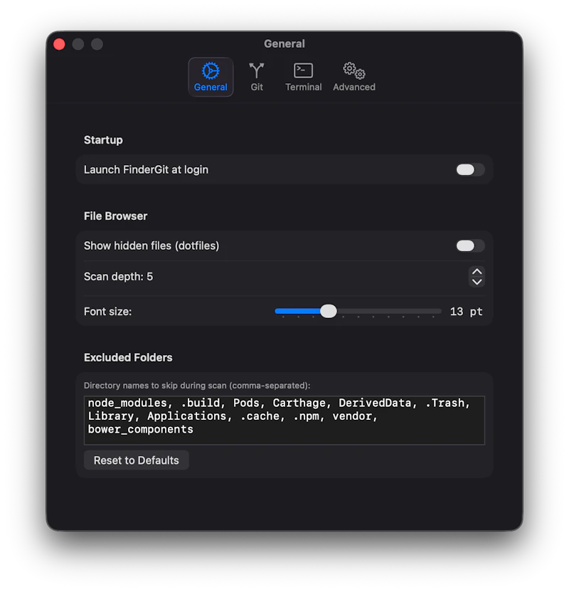 FinderGit screenshot 7