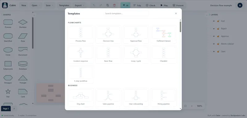 Cairn screenshot 2