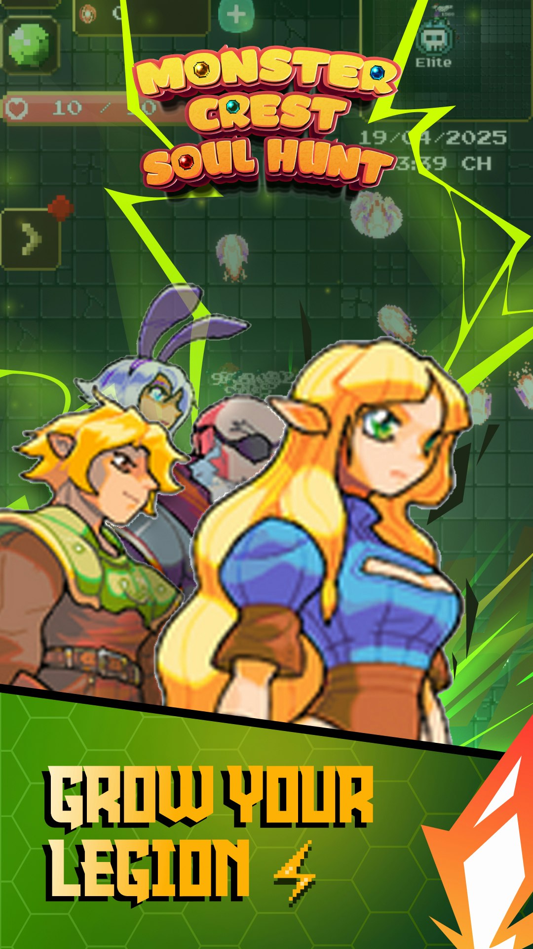 وسائط وحش قمة - Action RPG مع صيد Boss والترقيات والتقدم العميق 4