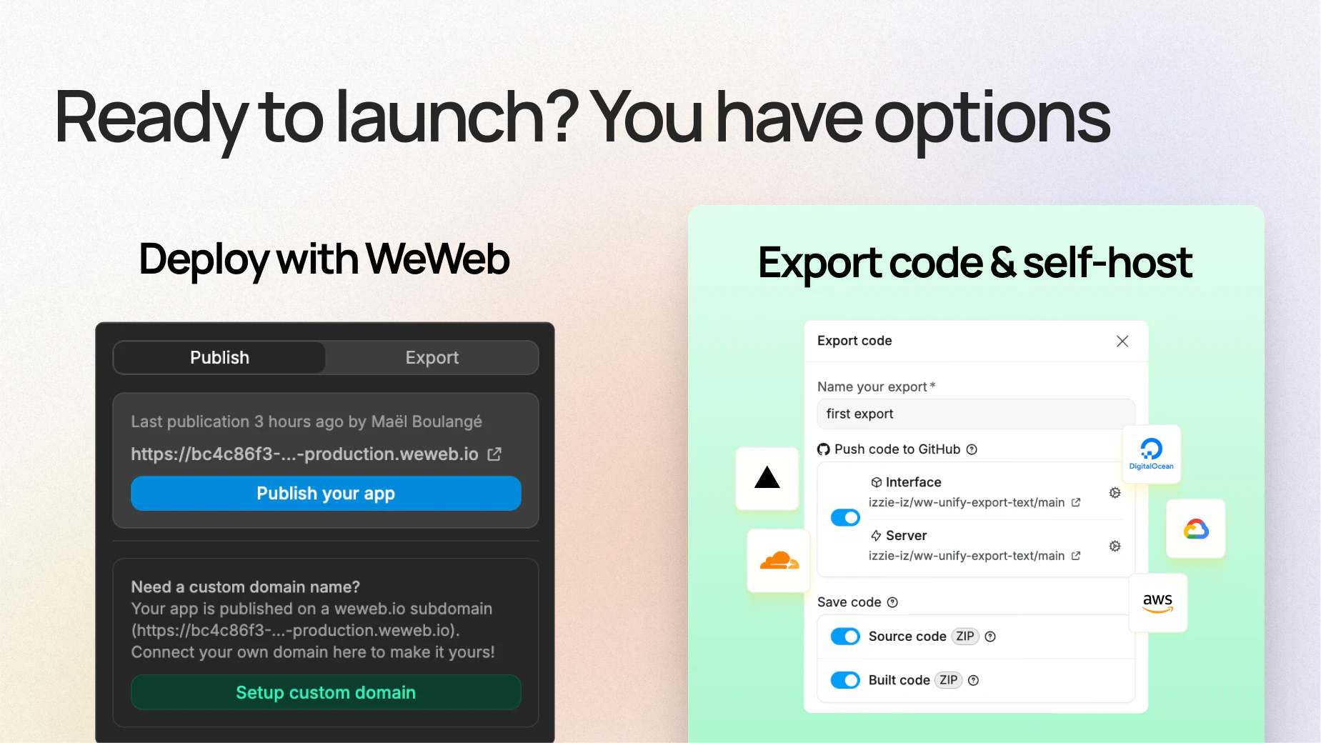 WeWeb 3.0 screenshot 4