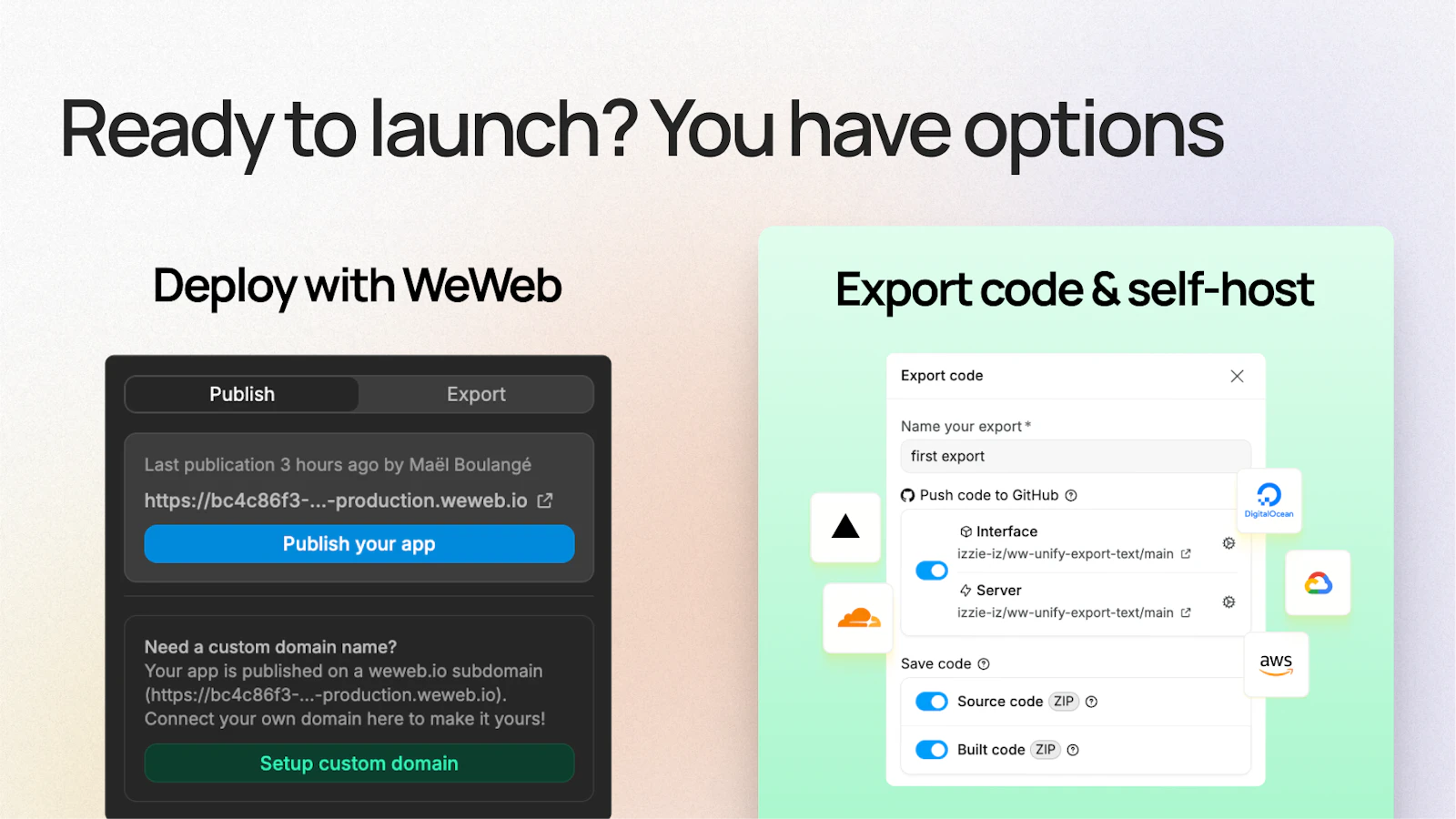WeWeb 3.0 screenshot 5