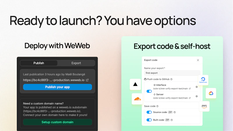 WeWeb 3.0 screenshot 5