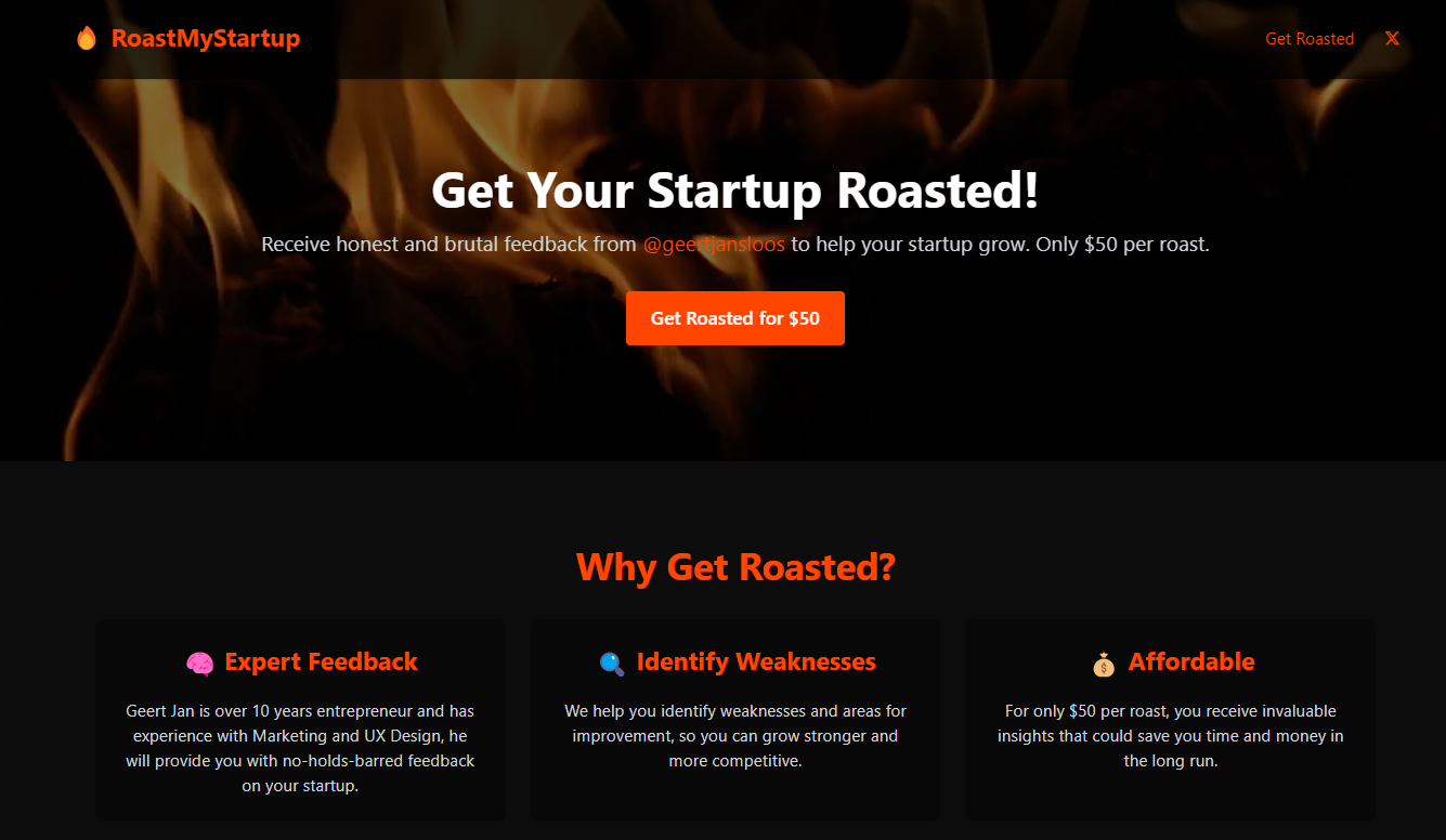 Roastmystartup media 1