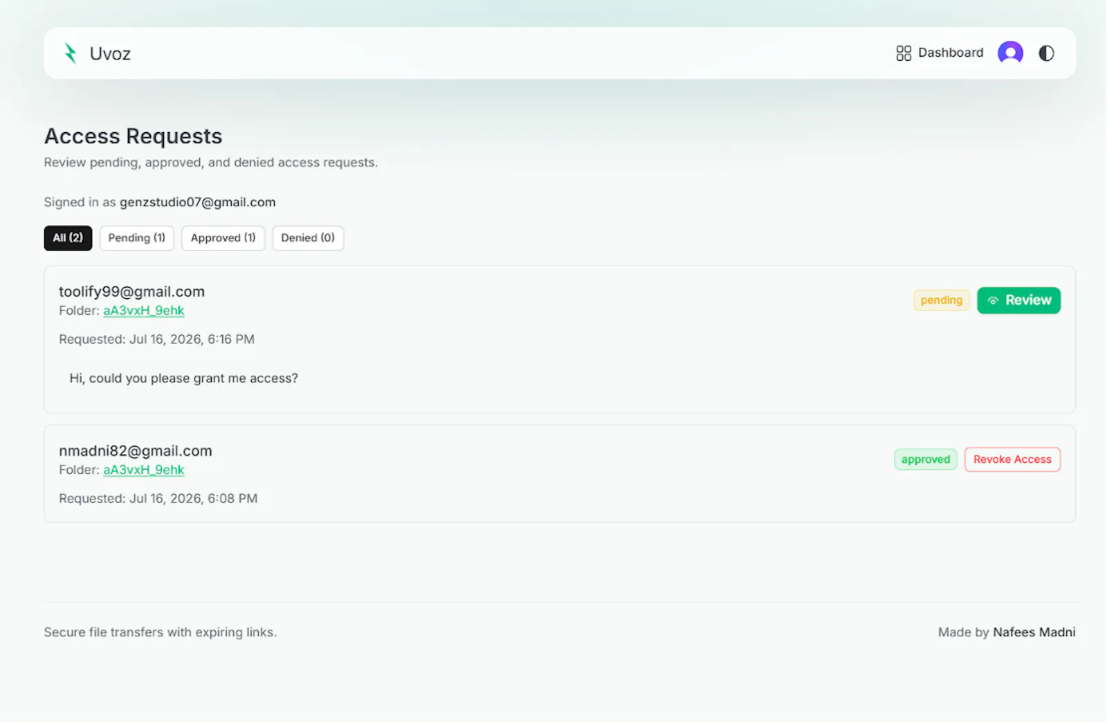 Uvoz screenshot 6