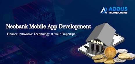 Neobank mobile app development company gallery image